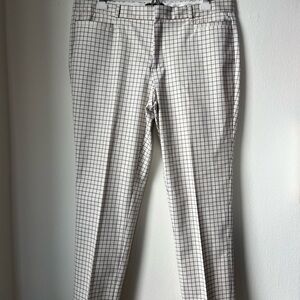 Women’s Checkered Pants - Black and White Sloan BR.